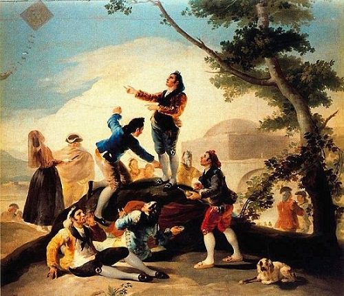 Francisco Goya - La Cometa (The Kite-Uçurtma)
