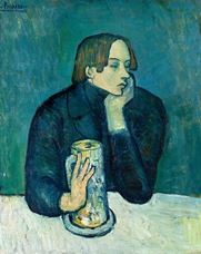 Picasso - Mavi Dönem - Şair Sabartes'in Portresi
