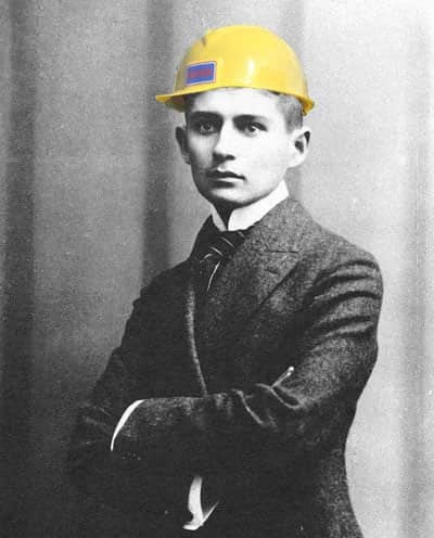 Has the helmet invented by Kafka?
