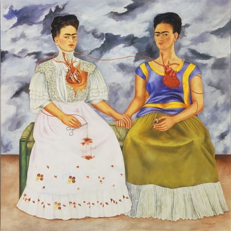 6 Paintings of Modern Times You Need to Know | The Two Fridas, 1939 by Frida Kahlo