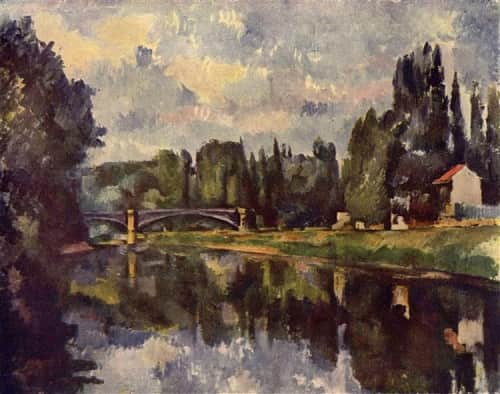Marne Köprüsü-Paul Cezanne