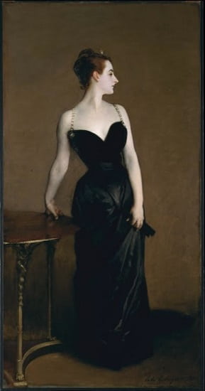 Portrait of Madame X, 1883-1884 by John Singer Sargent - The Masterpieces of American Art.