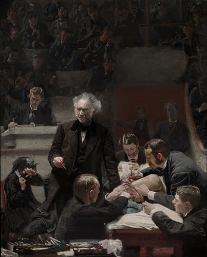 The Gross Clinic, 1875 by Thomas Eakins - The Most Famous Paintings in American Art History 