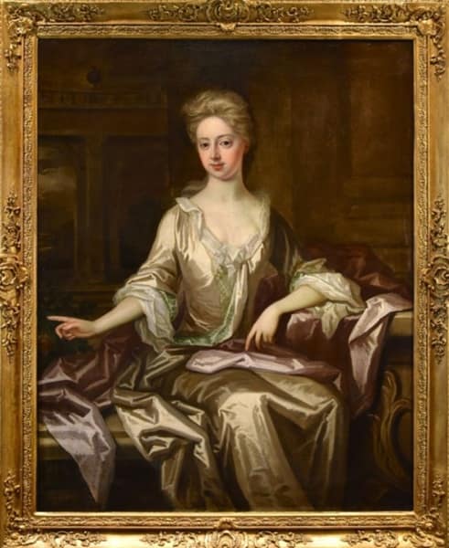 18th-century British aristocrat portrait painting. Old Money Aesthetic